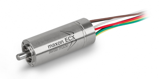 Бесколлекторный двигатель maxon ECX SPEED 13M Ø13 мм, с датчиками Холла ECXZ13M1VF40N1IL1D604A