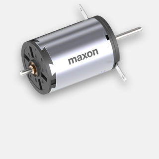 A-max 22 Ø22 mm, Graphite Brushes, 6 Watt, with terminals