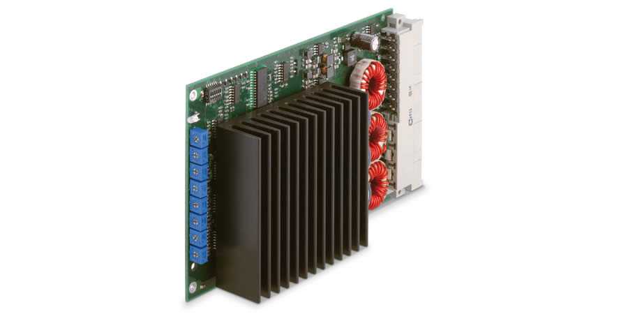ADS_E 50/10, 4-Q-DC Servoamplifier Power Version in Eurocard format